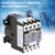 CJX2-2501 High Sensitivity Industrial Electric AC Contactor  25A