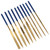 10Pcs Set 4x160mm Mini Titanium Plated Diamonds Needle File Kit for Steel Ceramics Glass Processing