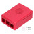 Case for Raspberry Pi 4B ABS Shell Heatsink Simple Removable Top Cover Protective EnclosureRed