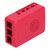 Case for Raspberry Pi 4B ABS Shell Heatsink Simple Removable Top Cover Protective EnclosureRed