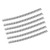 20Pcs Spiral Binding Coil Large Capacity Spine Comb 30 Holes 13mm Diameter Set Kit Black