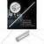 1pc Bearing Steel Cylinder Rail Linear Shaft Straight Round Rod 6mm Diameter (300mm)
