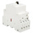 4P 25A 220V 50Hz DIN Rail Household AC Contactor with Manual Control Switch