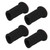 4Pcs Furniture Leg Socks Covers Mute Non Slip Wear Resistant Knitted Chair Leg Floor Protectors Black