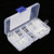 500pcs M2-M6 Nylon Flat Washer Gasket Plain Washers Assortment Kit with Box (White)