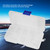 500pcs M2-M6 Nylon Flat Washer Gasket Plain Washers Assortment Kit with Box (White)