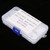 500pcs M2-M6 Nylon Flat Washer Gasket Plain Washers Assortment Kit with Box (White)
