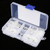 500pcs M2-M6 Nylon Flat Washer Gasket Plain Washers Assortment Kit with Box (White)