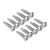 200 Pcs Cross Round Head Screw M4.2x19 410 Stainless Steel Self Drilling Screw for Furniture Installation and Repair