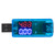 USB Color LCD Voltmeter Ammeter Current Meter Multimeter Charger USB Tester (Blue)