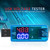 USB Color LCD Voltmeter Ammeter Current Meter Multimeter Charger USB Tester (Blue)