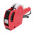 Manual Labeling Machine 8 Digits Price Tag Gun with Cartridge Portable Price Marking ToolRed
