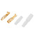 200PCS 4.0MM Terminal Connector Car Electrical Wire Connector Gold Industrial Supplies