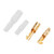 200PCS 4.0MM Terminal Connector Car Electrical Wire Connector Gold Industrial Supplies