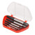 5Pcs High Quality Chrome Vanadium Steel Damaged Bolt Screw Extractor Remover