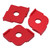 3PCS Radius Jig Router Template Handheld Aluminum Alloy Rust Proof Woodworking Corner Radius Jig