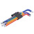 9Pcs Hex Wrench Set Steel Ball Head Colorful Extension L Shape Repairing Hand Tools
