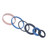6Pcs Forklift Cylinder Seal Kit 0009608175 Replacement for R14 R16 R20‑115 E16 E20‑335 H12 16 18 20‑350