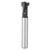 Woodworking Milling Cutter 1/4 Shank Hard Alloy 6 x 5/6 Keyhole Knife Cutter Bit