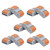 10Pcs Compact Wire Connectors Lever Nut Terminal Block SPL‑4 Quick Connect Splice Type