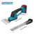 Lithium Cordless Hedge Trimmer Handheld Dual-Purpose Hedge Trimmer 21V Battery Bush Trimmer Electric Hedge Trimmer for Pruning with 2.0Ah Battery and Charger Grass Trimmer for Shrub Branch and Lawn