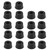 18pcs Non Slip Furniture Feet Pads Floor Table Desk Chair Protection Foot Pads Mat