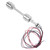 Stainless Steel Double Ball Float Switch Water Level Controller Sensor Switch(150mm)