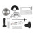 Electric Drill Modified Tool Attachment Electric Drill to Electric Circular Saws Angle Grinder 2 in 1 Modified Accessories Set Home DIY Conversion Attachment