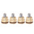 4 Pcs Excavator Control Valve Handle High Hardness Joystick Hydraulic Button Warhead Handle for R225 7