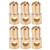 10 Pcs 6mm Banana Plug Gold Plated Male Connector Adapter for RC Battery ESC Motor