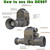 Digital Night Vision Scope Monocular 1080P 200-400M Travel Infrared Camcorder Support Photo Video Recording Multiple Language for Outdoor Camping Huntings Night Observation Boating