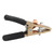 Welding Ground Clamp 300A A Type Earth Clip Firm Clamping Fixing Holding Tool for Welder Black Cover