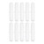 10Pcs Plastic Hose Barb Fitting Straight Equal Barbed Splicer Mender Joint Union Adapter 12-12mm