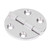64mm Round Hinge 316 Stainless Steel Mirror Polished Hinges Hole Mounting for Marine Equipment