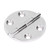 64mm Round Hinge 316 Stainless Steel Mirror Polished Hinges Hole Mounting for Marine Equipment
