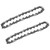 2Pcs Chainsaw Chain Blade Replacement High Speed Steel for 4in Cordless Electric Chain Saw