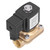 2 Way Solenoid Valve Brass Solar Electric Normally Closed Pipeline Inlet Control Parts G1/2inAC 110V