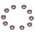10Pcs Carbide Turning Inserts Indexable Coated for Wood Milling CNC Lathe Tools RDMT0802MOTN