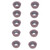 10Pcs Carbide Turning Inserts Indexable Coated for Wood Milling CNC Lathe Tools RDMT0802MOTN