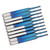 10pcs Carbide Router Cutting Bit Blue Corn End Mill Engraving Bit for CNC PCB Machinery (1.6mm)