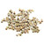 100Pcs Rivet Nut Color Zinc Plated Flat Head Threaded Nutsert Kit Hardware AccessoriesM5