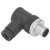 Metal Male Panel Connector M12 Plastic Waterproof 4 Pin Aviation Connector Plug