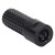 M10 Rotary Burr Rasp File Bit Black Polished Finish Wood Carving Hole Drill Bit for Angle Grinder 20mm/0.8in