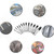 12PCS Leathercraft Hole Puncher Hollow Round Punch Tool 3 4 5 6 7 8 10 11 12 13 14 19mm