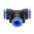 35Pcs OD 4/6/8/10/12/14/16mm Air Hose Pneumatic 3 Way Tee Union Connector Quick Fittings