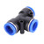 35Pcs OD 4/6/8/10/12/14/16mm Air Hose Pneumatic 3 Way Tee Union Connector Quick Fittings
