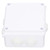 Junction Box 100x100x70mm IP65 Waterproof Pre Drilled Electrical Enclosure with Rubber Plug for Outdoor
