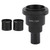 T2OM+NDPL1(2X) Microscope Lens for Biological Stereo Microscope Eyepiece Mount with Adapter