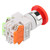Self Locking Emergency Stop Mushroom Push Button Switch 22mm Mount LAY37-11ZS