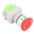 Self Locking Emergency Stop Mushroom Push Button Switch 22mm Mount LAY37-11ZS